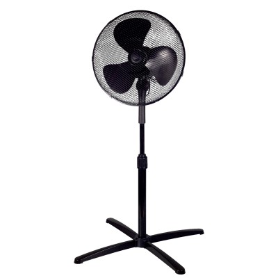 Ventilator cu picior, negru, 40 cm, 45 W - SF 40 BK/M